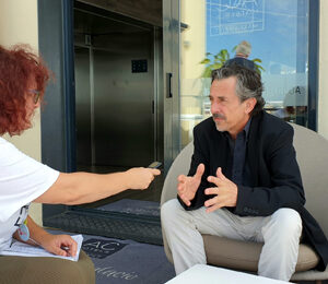 Entrevista con Pere Ponce. Fotografía de Jose Vera.